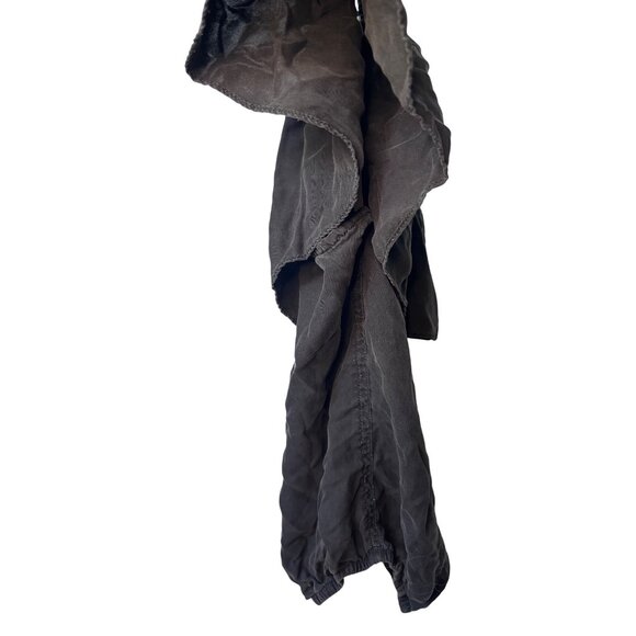 Unsubscribed Off-Shoulder Ruffle Blouse – Soft Black Size Small New With Tags - Picture 6 of 6